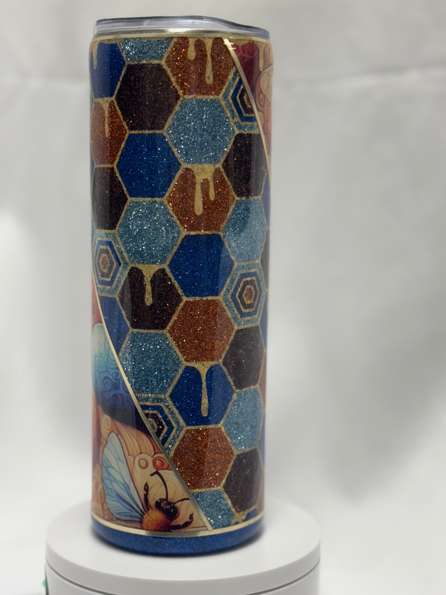 20 oz Bee and Honeycomb Tumbler