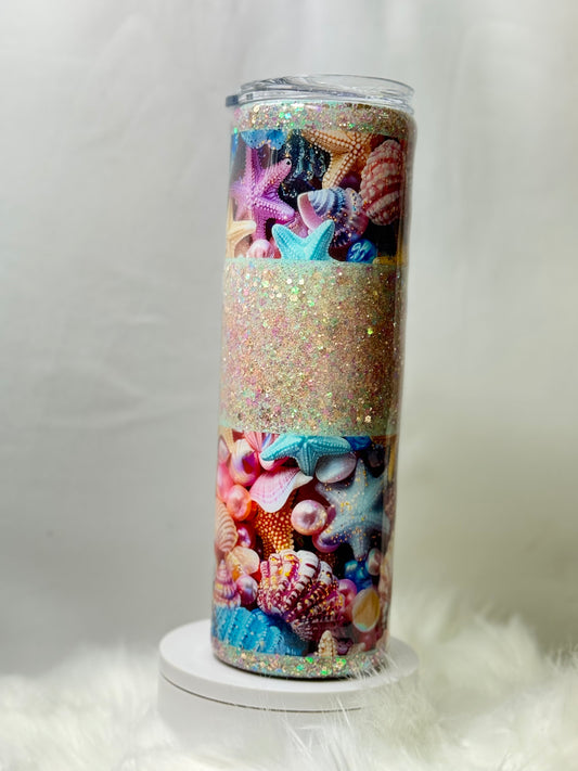 30 oz Seashells Tumbler